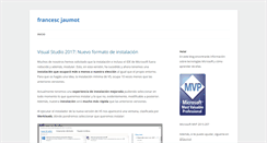 Desktop Screenshot of francescjaumot.net