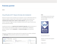 Tablet Screenshot of francescjaumot.net